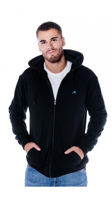 SIGNATURE BLACK  Hoody Zipper